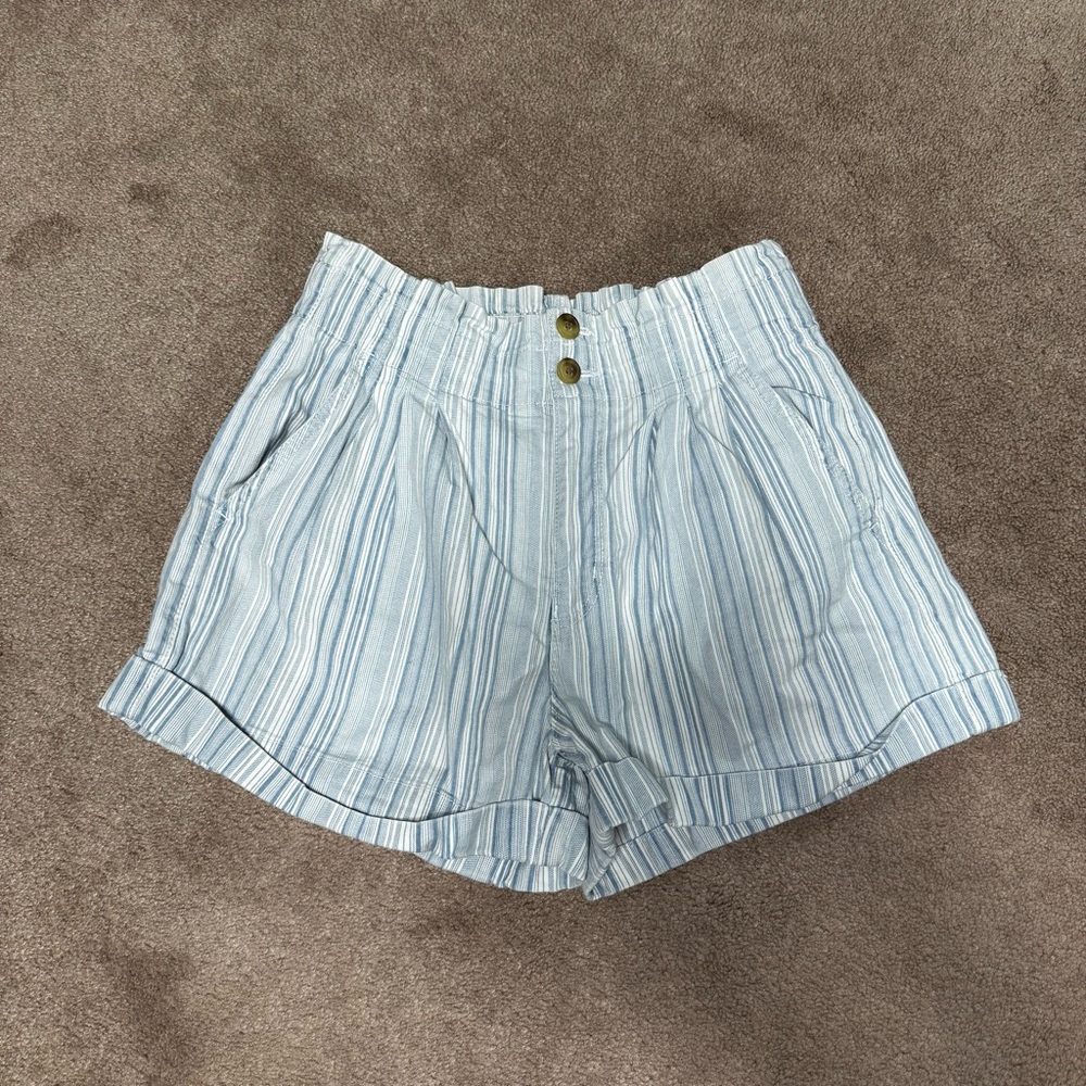 AE striped Blue Women's Shorts